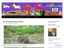 Tablet Screenshot of evilsquirrelsnest.com